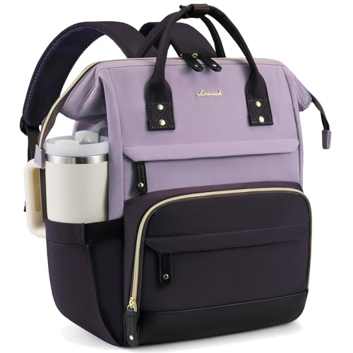 Image of LOVEVOOK Laptop Backpack for Women, 17 Inch Work Business Backpacks Purse With Large Capacity