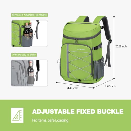 Image of Maelstrom Cooler Backpack - 35 /50 Can Insulated Soft Cooler Lunch Bag for Camping, Beach, Hiking & Shopping