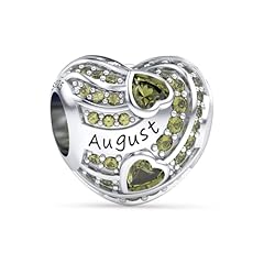 August Birthstone Charms
