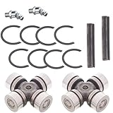 BossBearing Both Front Drive Shaft U Joint Differential Side for Polaris Ranger 900 XP 2013 2014...