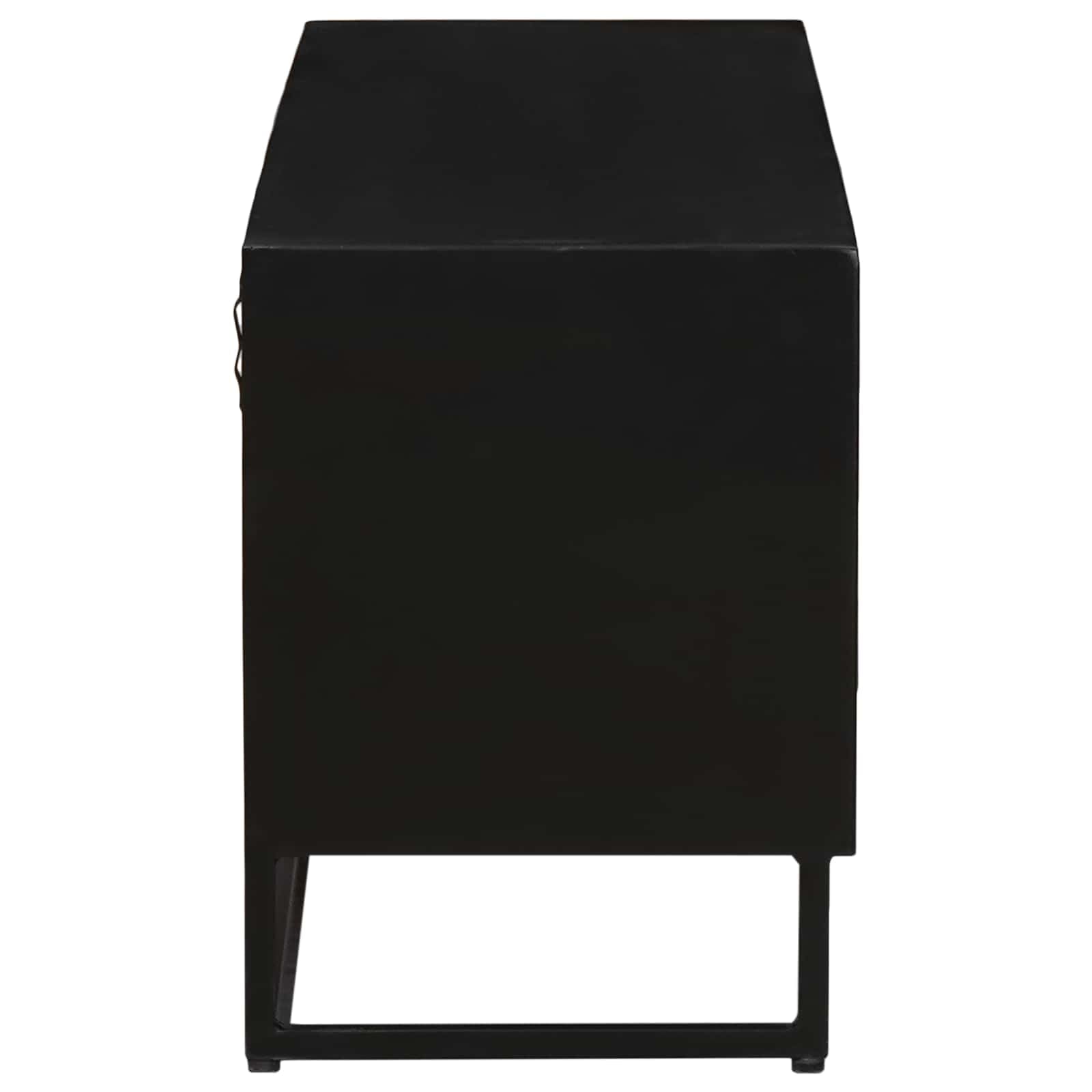 Hothingwell Mueble TV Madera Recuperada 105 cm | Con Cajón, Almacenamiento Multimedia, Estilo Moderno, Ensamblaje Fácil