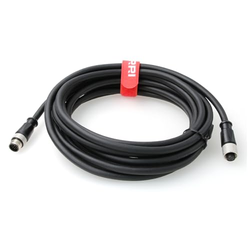 Cable M12 A-Code de 12 pines con moldeo de alta resistencia para robótica 2