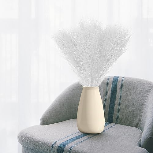 wintfarm 6Pcs Faux Pampas Grass, 18"/45cm can be Extended to 22"/55cm - Image 4