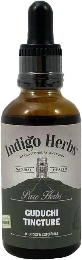 Indigo Herbs Guduchi Tincture 50ml | Ayurvedic Supplement | Immune Support Indigo Herbs Guduchi Tincture 50ml | Ayurvedic Supplement | Immune Support