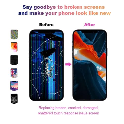 SIMDOG for iPhone 11 Screen Replacement 6.1”, 3D Touch Screen LCD Display Digitizer for A2111, A2223, A2221 with Repair Tools Kit + Screen Protoctor (11 LCD)