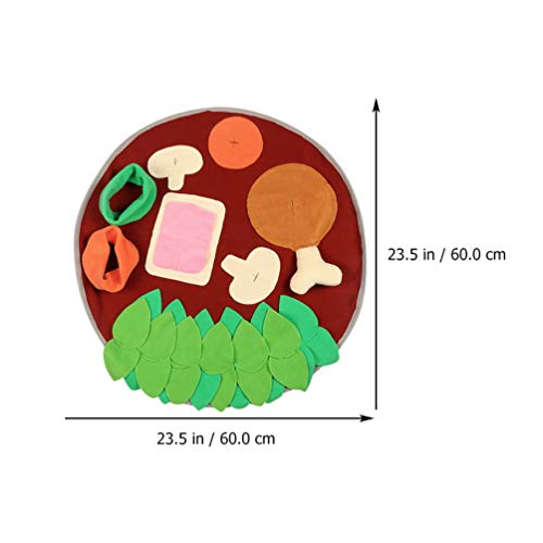 Balacoo Pet Sniffing Brinquedo Pad Tapete para Cachorro Tapete para Animais de Estimação Brinquedo p