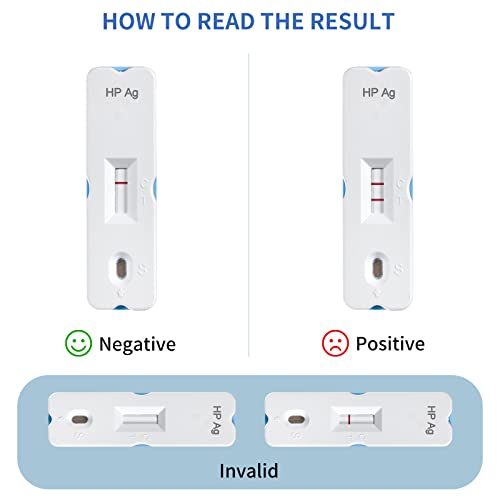 STARRIVER 2 Test H Pylori Test Kit, Helicobacter Pylori Home Stool Test Kits, h. Pylori Stool (Antigen) Self-Test Detection Kits at Home, Easy to Use, Results in 10-15 Minutes