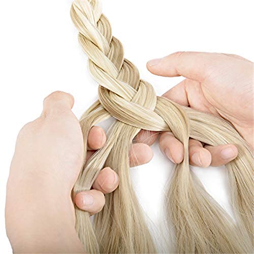 Fut 21" Long Fishtail Braid Ponytail Hair Extension Synthetic Claw Jaw Braiding Ponytail Hairpiece #TOP6