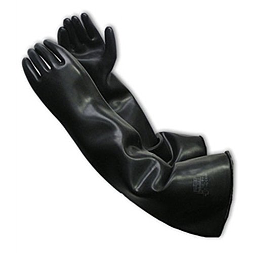 Guardian Glove 8N3032A/9.75 Glovebox Glove, Smooth Finish, 2" Height, 5