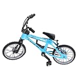 Mini modelo de bicicleta: hecho con mano de obra fina, diseño delicado y simple, vívido y realista, el modelo de mini bicicleta realista es adecuado para la decoración de la casa en miniatura, mini bicicleta