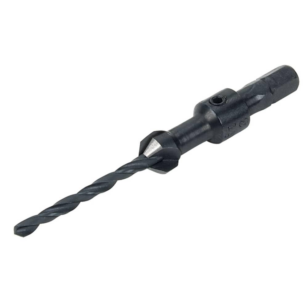 Wolfcraft 2545000 Pilot Drill With Countersink ø 4.5/12mm Hex Shank