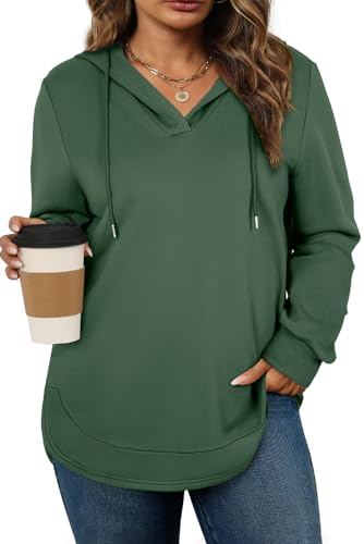 AlvaQ Fashion Outfits Clothes 2025 Plus Size Oversized Hoodies Sweatshirts