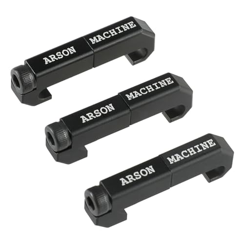 SOTAC GEAR ARSONタイプ WIREGUIDE ピカティニーレイル テールラインガイド Black 3pcs - Hercules Tactical Gear - 商品画像