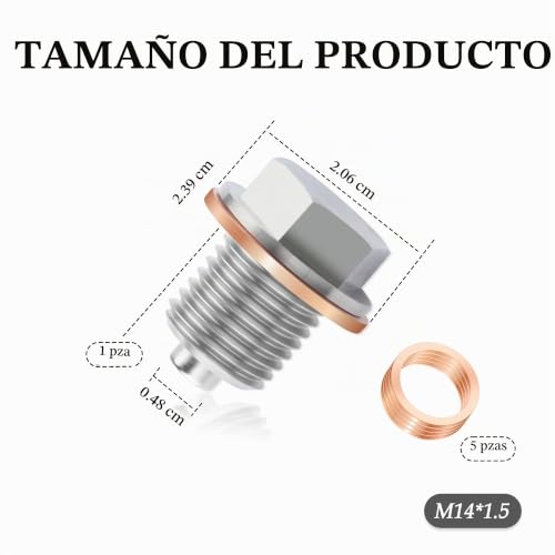 Tapones para aceite de motor 14 Imagen adicional