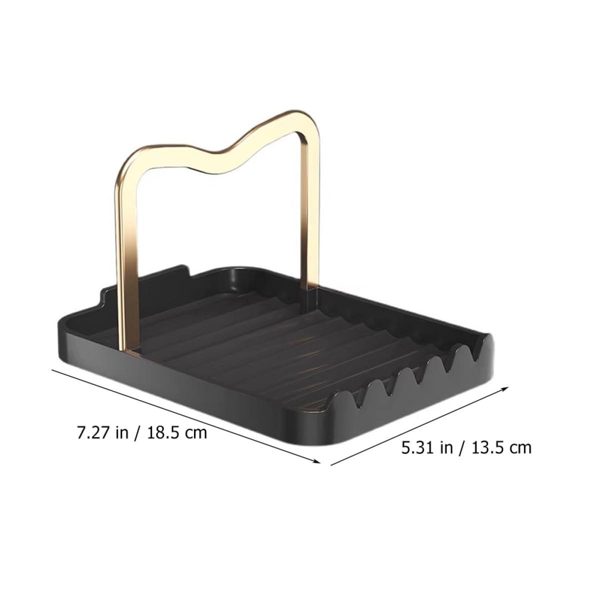 Repose-cuillère Spatial Stable en Aluminium Multifonction Cuisine