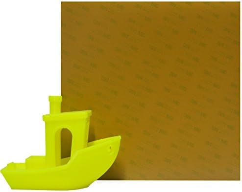 Prozix Amber PEI Sheet 3D Printer Build Surface 254mmx224mm Ultem 1000 Build Surface for Prusa I3 Mk2, Prusa Mk2s, RepRap Prusa