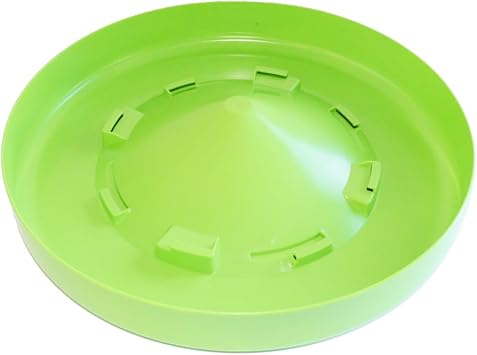 Little Giant Duck Feeder - Durable Plastic Adjustable Poultry Feeder for Ducks and Waterfowl - Deep Base with 11 Pound Feed Capacity - Made in USA