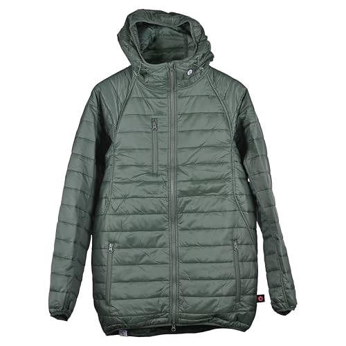 CG HABITATS Sleeping Bag Hoodie (US, Alpha, X-Small, Regular, Regular, OD Green)