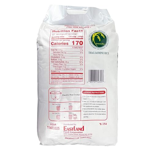 Asian Best Jasmine Rice, 25 Pound
