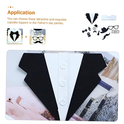 Totority 44 Pçs Adereços Decorações Suprimentos Felizes Picaretas Decoração Favores Camisa De Vestuá