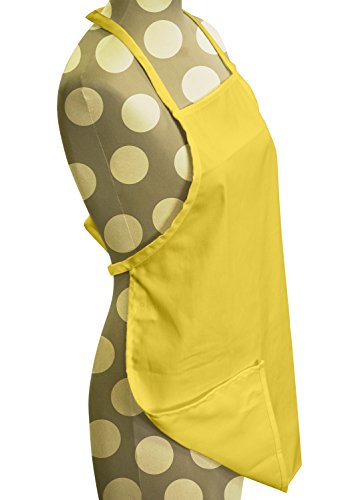 Kids Chef Hat Apron - Kitchen Cooking Baking Wear (Xs 1-2 Year, Mustard) #TOP2