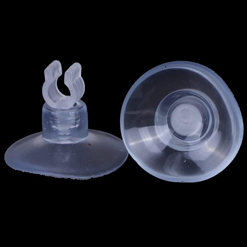 1pc Suction Cup Aquarium Sucker For 4mm Air Hose Line Pipe Tube Wire Holder Used Air Pump Fish Tank Accessories(C,30pcs)