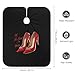 It's All-About-The Shoes Barber Cape Professional Hair Cutting Apron Hairdresser Cape for Men Women