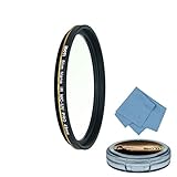【TRATAMIENTO MULTI-ANTI】 El filtro MC UV también se trató con AF (antihuellas) para mantener la limpieza del vidrio (antivaho y hermético) y fácilmente transparente con ropa o incluso con papel suave