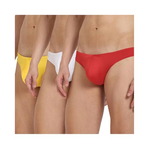 Image of Featherlight Antimicrobial Semi-Seamless MiniCheek Underwear for Men