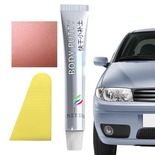 Masilla De Relleno Automotriz - Masilla Para Carrocería De Automóvil Abolladuras De Coche | Relleno De Reparación De Virutas De Pintura Automotriz Secado Rápido | Kit De Reparación Rayones De Pintura