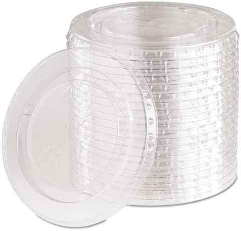 Miniatura 2 de Dart Vasos de muestra de papel, 8 oz, azulblanco, 20cartón