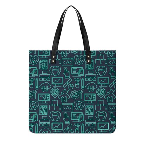 Tote bag pour voyage 39x39cm à bandoulière, sac à main shopper ultra spacieux