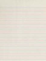 School Smart Zaner-Bloser Papier, 1/2 Zoll liniert, 8 x 10-1/2 Zoll, 500 Blatt