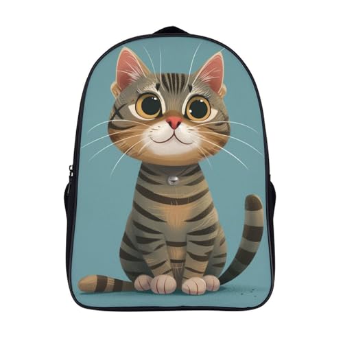 Mochila infantil 3D de Cartoon Cat que soluciona el orden del material escolar para tus hijos