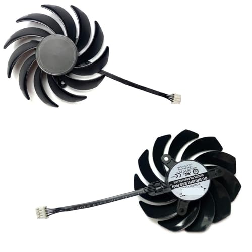 Ventilador PLA09215B12H repara sobrecalentamiento en MSI Radeon RX6400 4GB