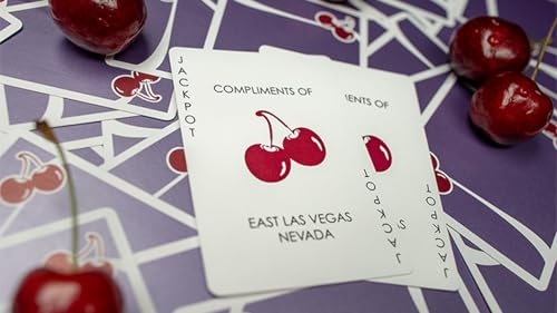 Baraja de Póker Murphy's Magic Supplies, Inc. Cherry Casino miniatura 4