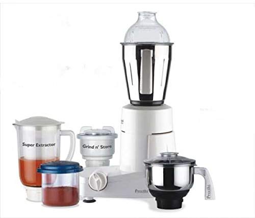PreethiMg128 750 W Mixer Grinder (white)