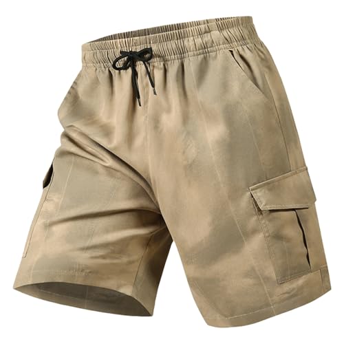 Pantalon cargo homme ete camouflage de randonnee et de running