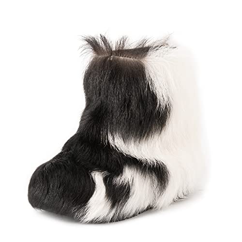 Kid's winter fur boots Children mukluks Toddler goat fur boots by LITVIN2