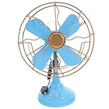 Pièce classique de collection : ce modèle d'éventail décoratif se distingue à la fois comme objet de décoration pour les chambres et comme pièce de collection vintage, incarnant l'esprit des ventilateurs rétro