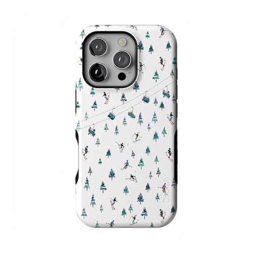 Casely iPhone 16 Pro Case | We've Peaked | Après Ski Mountains | Bold Protective Design | MagSafe Compatible Design