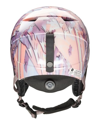 Casco Roxy Slush de esquí y snowboard Coral Chic Niñas L-XL 4