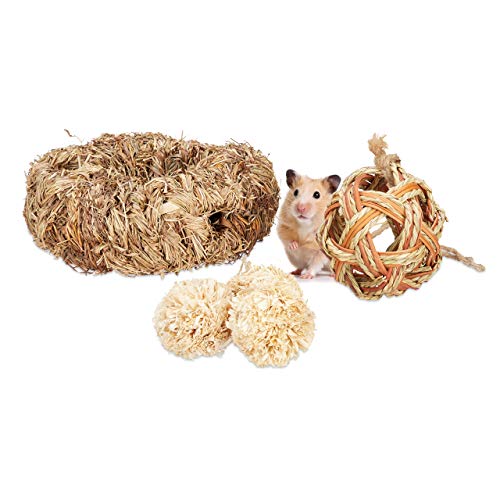 Naturale: oggetti masticabili realizzati con materiali naturali - senza rischi per gli animaletti
