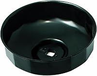 Vista 2 de CTA Tools A259 Llave para filtro de aceite de tipo tapa - 90 mm x 15 estrías - Grado profesional, acabado negro, estampado de precisión, de alcance