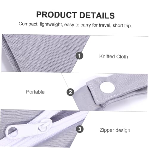 Bolso organizador para pañales KOMBIUDA gris miniatura 6