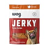 Amazon Brand - Wag Soft & Tender American Jerky Dog Treats – Turkey Recipe (12 oz)