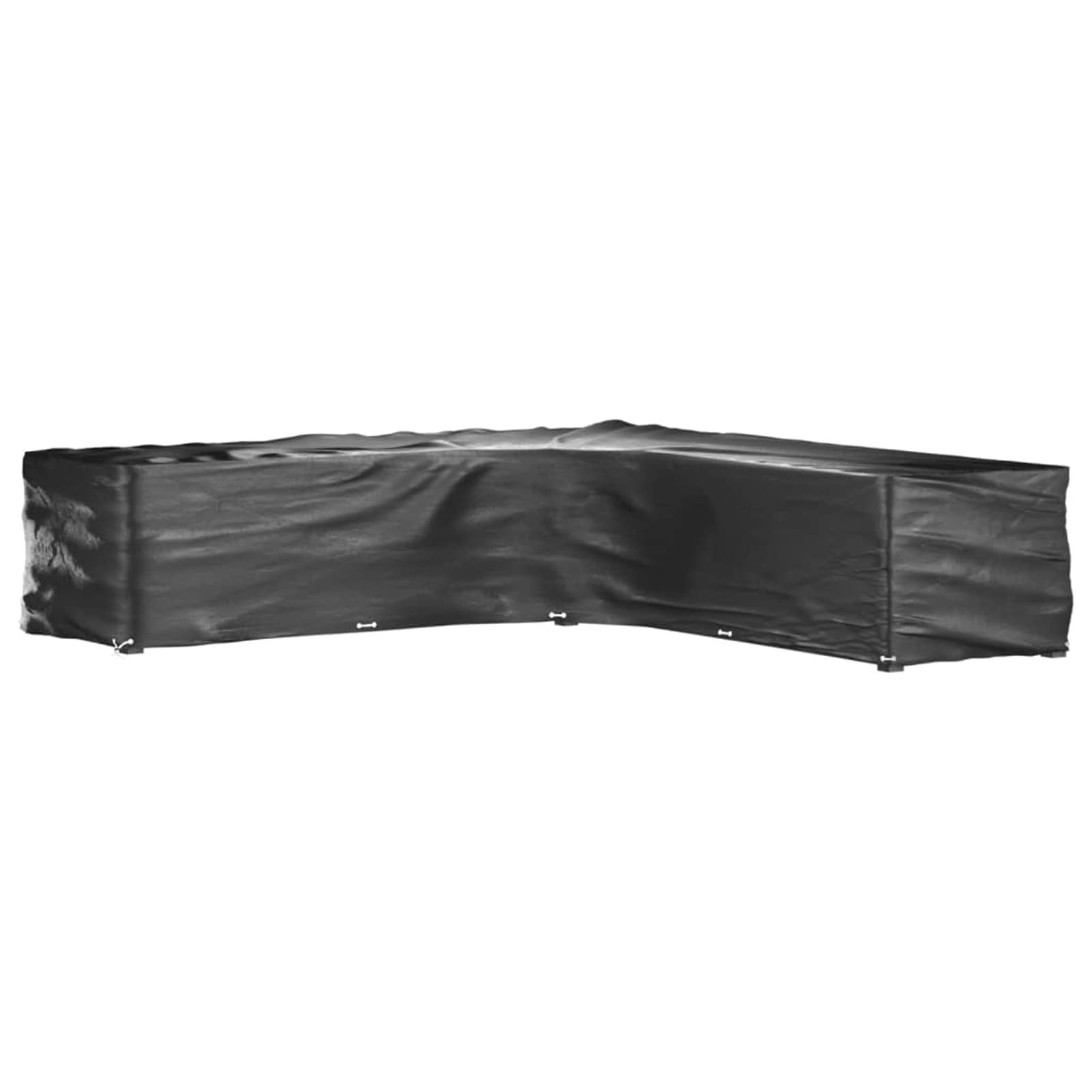 Arkem 300 X 300 X 70 Cm L-Shaped Garden Furniture Cover Eyelets 300X300x70 Cm,Waterproof,Heavy Duty Oxford Fabric Outdoor Rattan Corner Sofa Cover Size 20