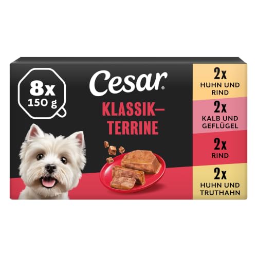Cesar Hundefutter/Hochwertige Hundenahrung mit ausgesuchten Zutaten