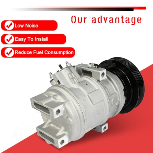 Image of CCIYU AC Compressor w /Clutch for Honda Pilot V6 3.5L 1999-2004