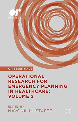 Buy Operational Research for Emergency Planning in Healthcare: Volume 2 — BookShops.in